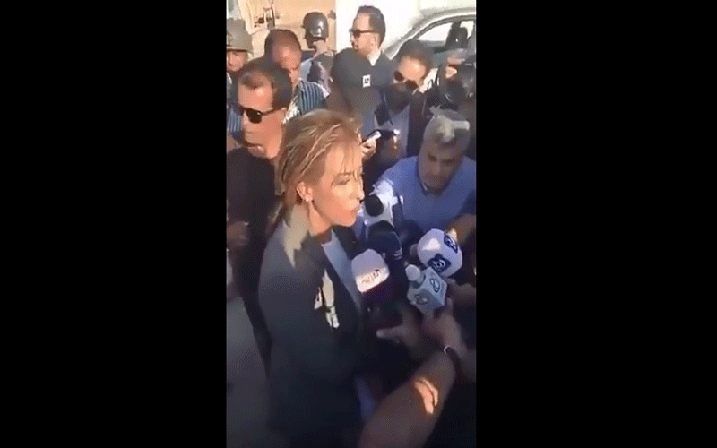 بالفيديو .. مواطنون يقاطعون حديث الوزيرة
