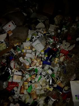 ضبط 400 كلغم أدوية بيطرية منتهية