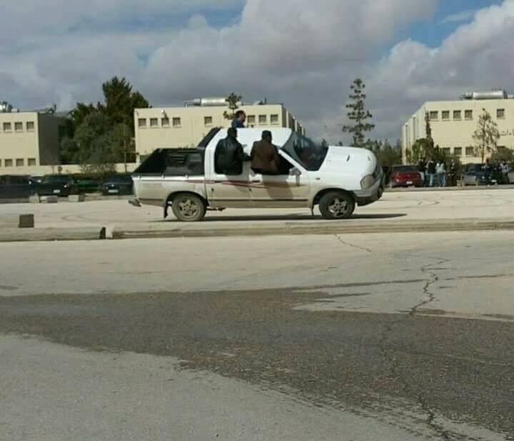 في حرم جامعه ال البيت نترك