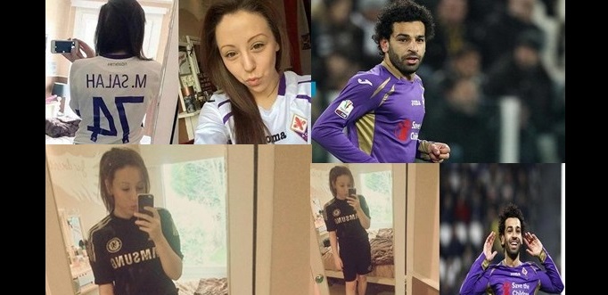 (مجنونة محمد صلاح) الانجليزية تعلن اعتناق