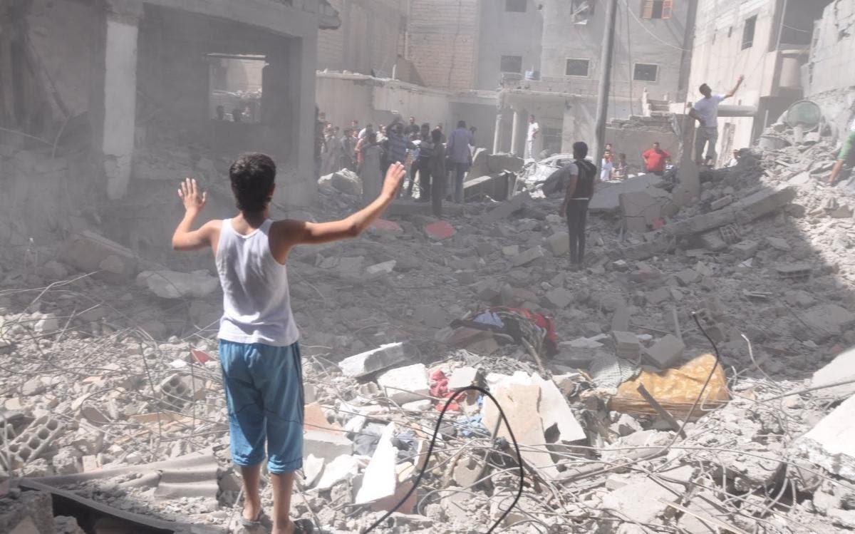 طائرات الأسد تقتل 45 مدنيا والمعارضة