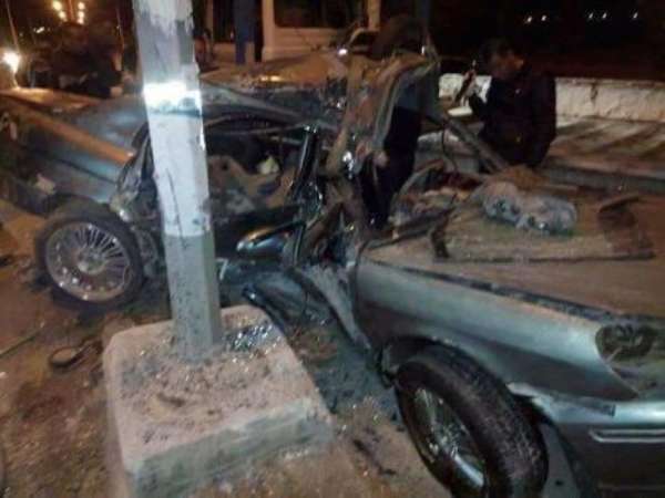 وفاة حدث واصابة اخر اصطدمت سيارتهما