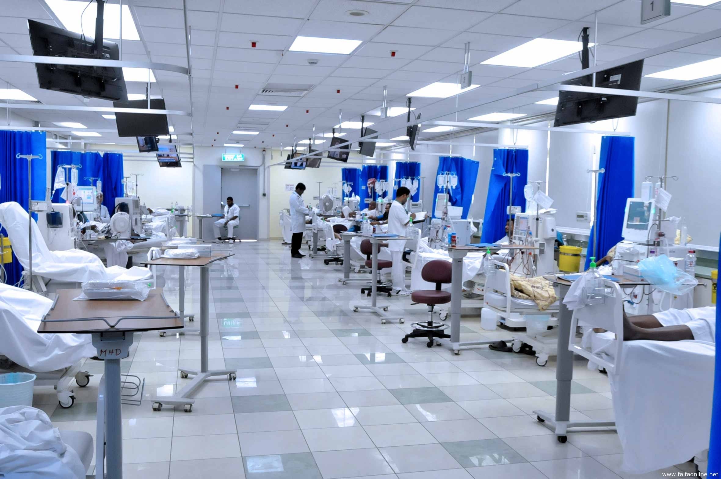 إعادة عمل وحدات غسيل كلى في