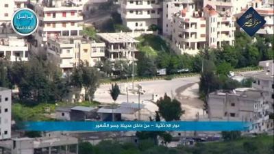 تحرير جسر الشغور وقوات النظام تهرب