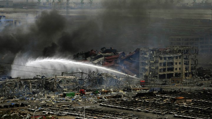 الصين: ارتفاع حصيلة ضحايا انفجارات تيانجين