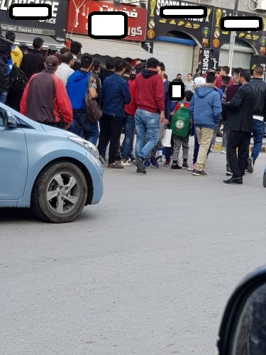 إر بد.. مشاجرة بالاسلحة البيضاء في