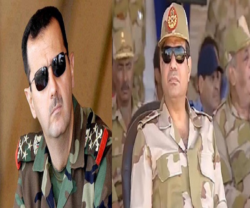 نظام الأسد.. . عاتب على السيسي