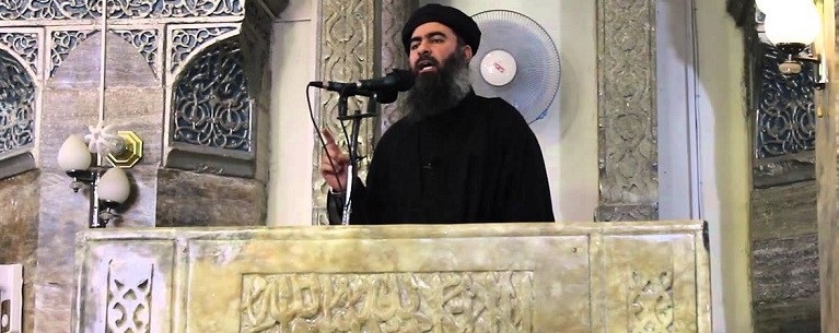 (أبو علاء العفري)خليفة البغدادي يظهر بجامع