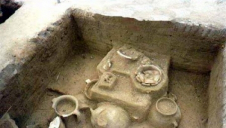العثور على مجموعة كبيرة من القطع