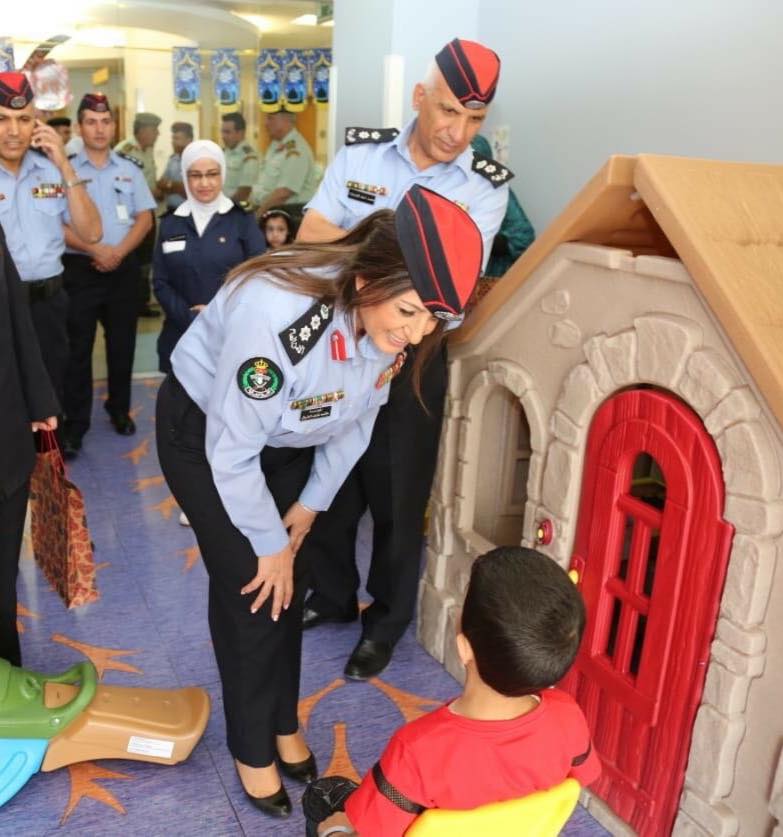 العقيد خالدة الطوال مديرة للشرطة النسائية