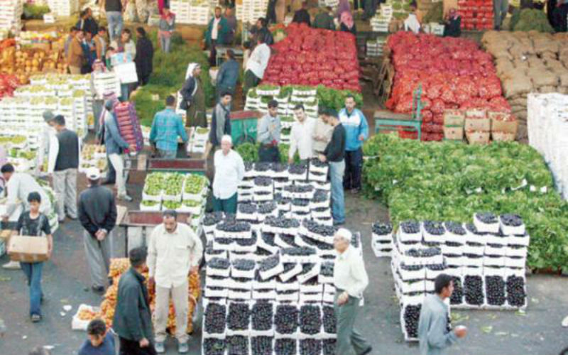 2507 أطنان خضار وفواكه ترد للسوق