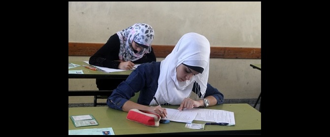 396 مخالفة في امتحان التوجيهي حتى