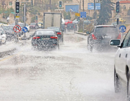 تعليق دوام المدراس في معان والبادية