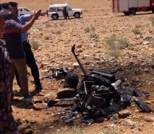 سقوط طائرة أردنية من دون طيار
