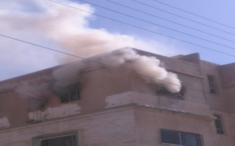 حريق منزل ولا اصابات في منطقة