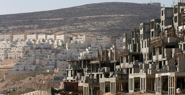 ارتفاع بناء المستوطنات في الضفة الغربية