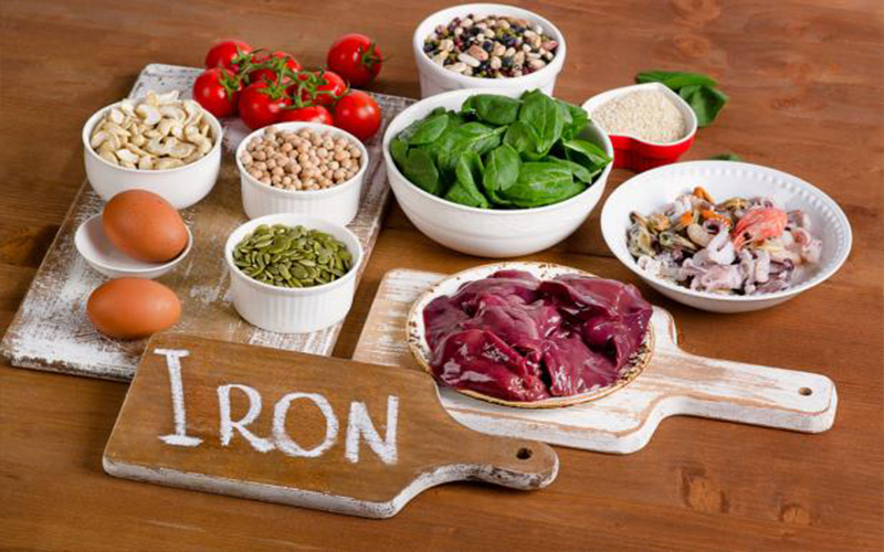 أهم علامات نقص الحديد في الجسم