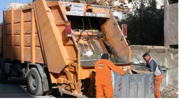أمانة عمان ترفع ٣٣ ألف طن