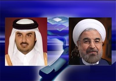 تفاصيل مكالمة روحاني امير قطر