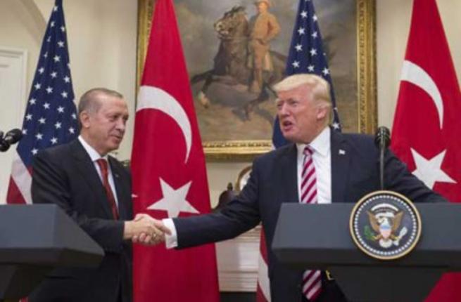 قمة اميركية تركية متوترة وحراس اردوغان