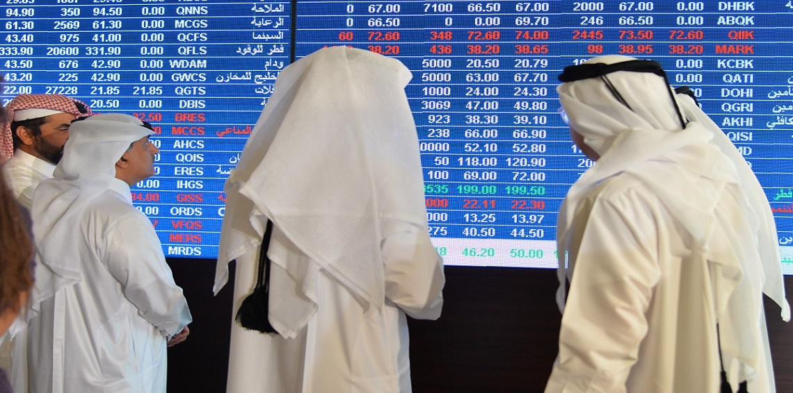 انهيار البورصة القطرية امتد من الدوحة