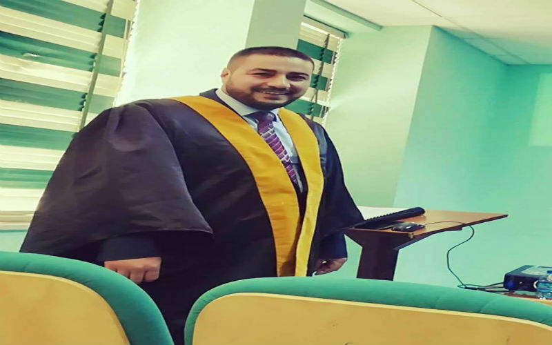 تهنئة لزيد السكارنة لحصوله على درجة