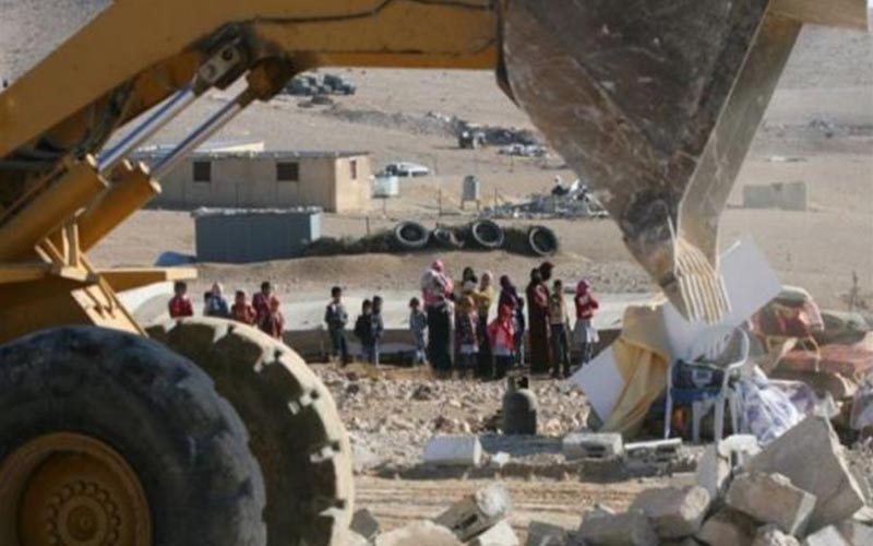 الاحتلال يهدم قرية العراقيب بالنقب للمرة