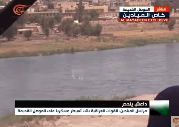 بالفيديو.. لحظة هروب عناصر من quotداعش