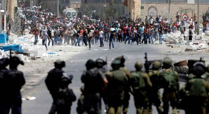 إصابة 4 شبان فلسطينيين برصاص الاحتلال