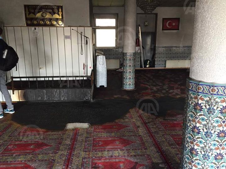 ألمانيا: اضرام النار في مسجد السلطان