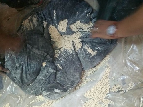 احباط تهرين مليون و200 ألف حبة