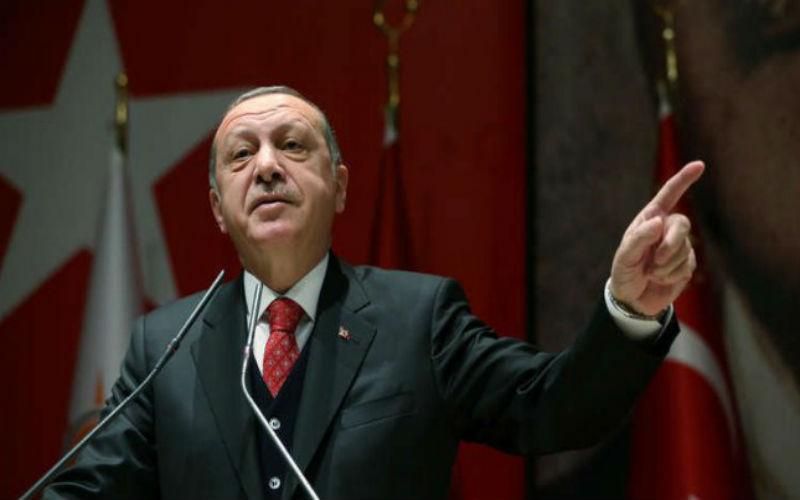 أردوغان لنتنياهو : أنت ضعيف جدا