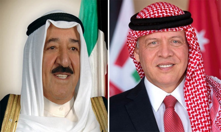 الملك يتلقى اتصالا هاتفيا من أمير