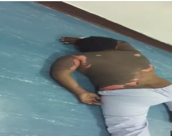 بالفيديو .. سعودية تحرق زوجها بعد