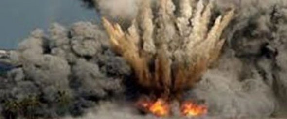 انفجار ضخم يهز مدينة العريش شمال