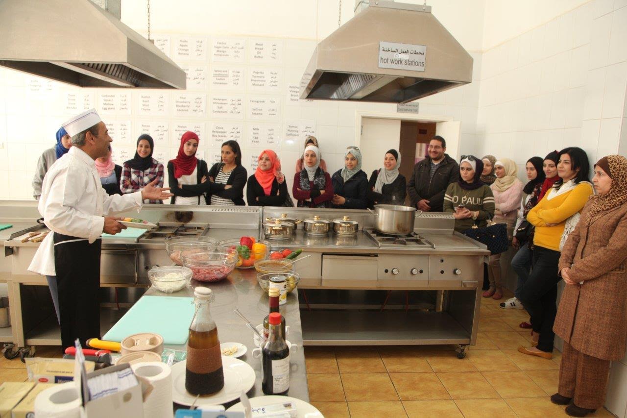 بالصور.. طلبة في جامعة البترا يزورون