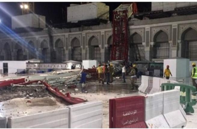 سقوط رافعة أخرى بمكة ولا ضحايا