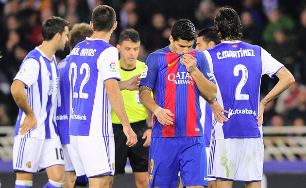 برشلونة يقع في فخ التعادل في