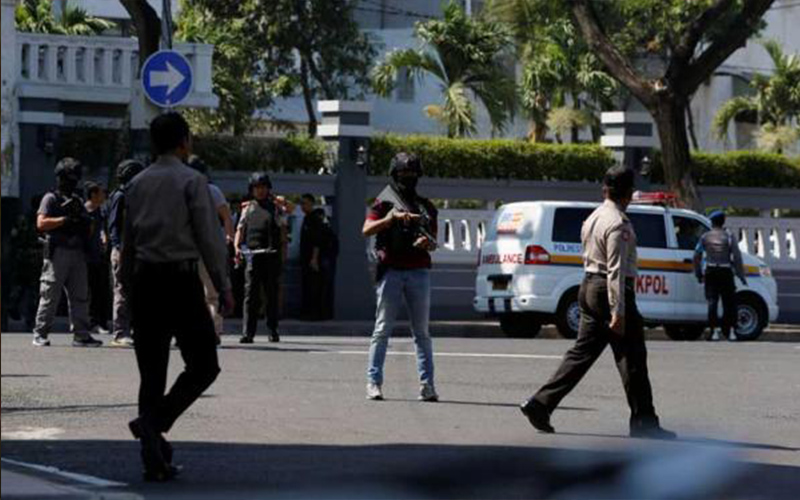 تفجير انتحاري جديد في أندونيسيا واصابة