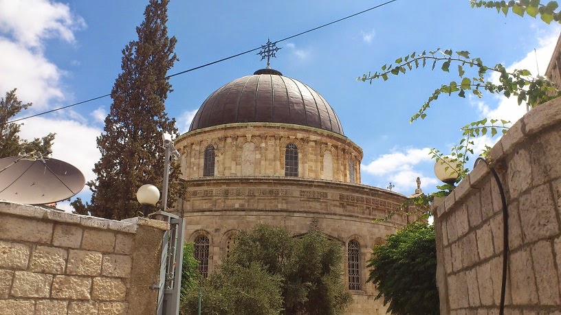 انهيار سقف الكنيسة الإثيوبية في القدس