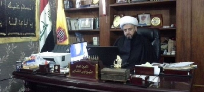 إصابة (الخفاجي) زعيم القوات الشيعية التي