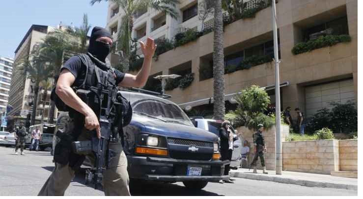 الأمن اللبناني يوقف 5 أشخاص بتهمة