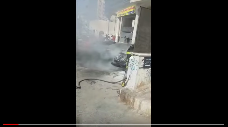 شاهد بالفيديو .. . النيران تلتهم