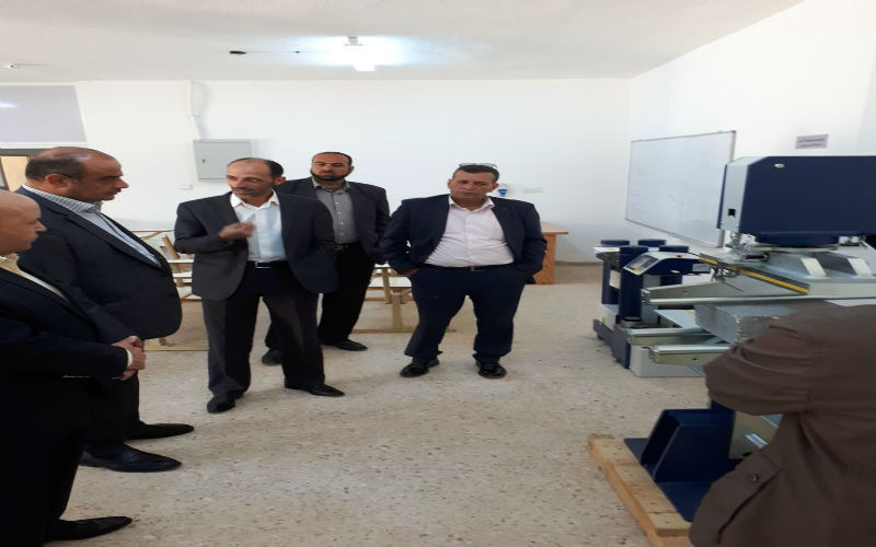 جولة ميدانية لنائب رئيس جامعة البلقاء