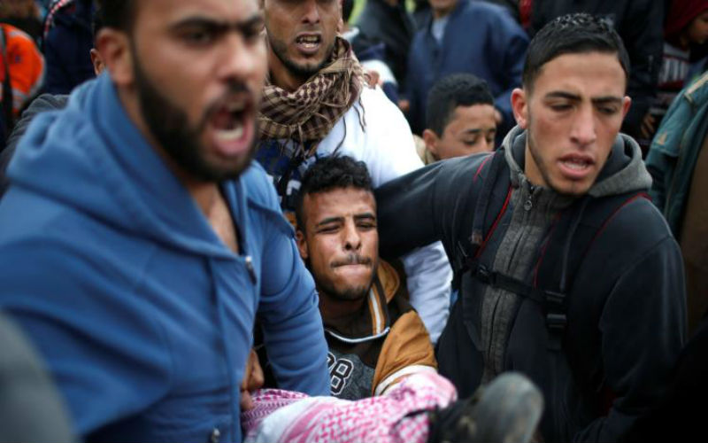إصابة 4 فلسطينيين برصاص الاحتلال في