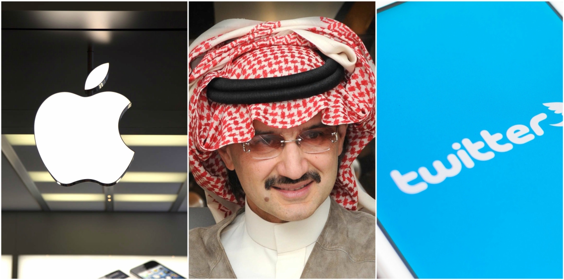 يمتلك 5% من آبل و4.9% من