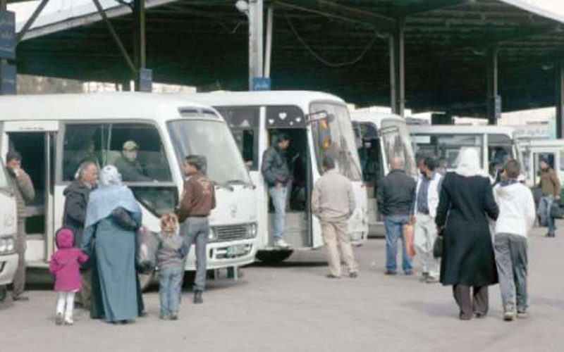 مادبا: إضراب لحافلات النقل العمومي بالعريض