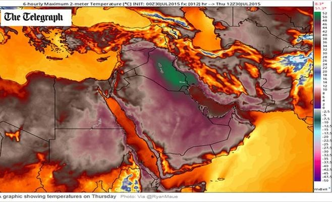 إيران تغلي على (72) درجة مئوية