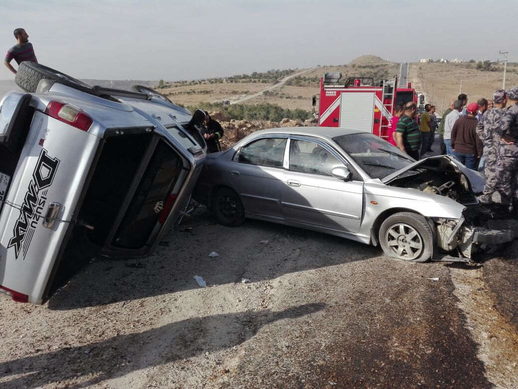 الزرقاء: ٥ إصابات بحاث تدهور في