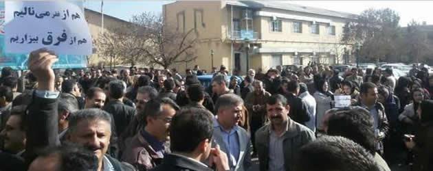 ايران: عدد المعتقلين من المعلمين يرتفع